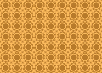 Floral Seamless Pattern Traditional Style