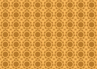 Floral Seamless Pattern Traditional Style