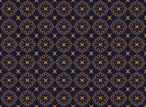 Floral Seamless Pattern Traditional Style