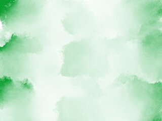 Green watercolor scribble texture. Abstract watercolor on white background. It is a hand drawn ( Green abstract watercolor background )