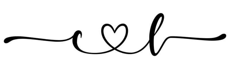 cl, lc, letters with heart Monogram, monogram wedding logo. Love icon, couples Initials, lower case, connecting HEART, home decor,