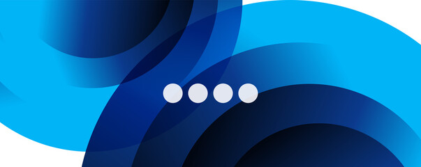 Fluid gradients, swirls and circles. Bright color lines. Vector Illustration For Wallpaper, Banner, Background, Landing Page