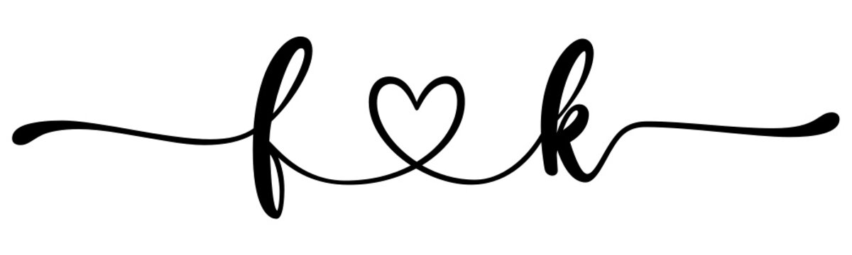 fk, kf, letters with heart Monogram, monogram wedding logo. Love icon, couples Initials, lower case, connecting HEART, home decor,