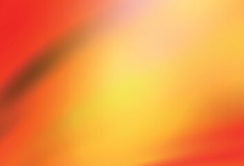 Light Red, Yellow vector abstract blurred background.