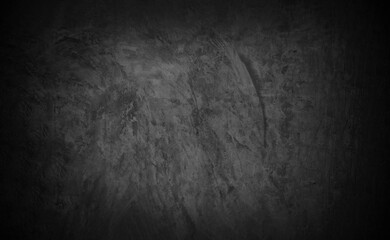 Old wall texture cement dark black gray  background abstract grey color design are light with white gradient background.