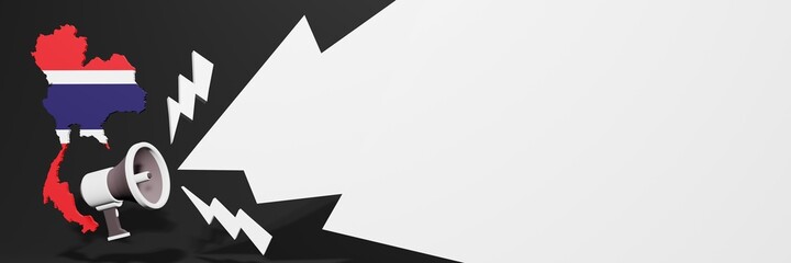 Black Friday banners for business and year-end discounts to increase sales or turnover in the country of Costa Rica in 3d rendering
