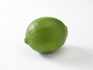 ライムを白背景で
