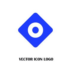 Letter O logo icon design template elements