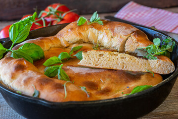 Homemade Pan bread
