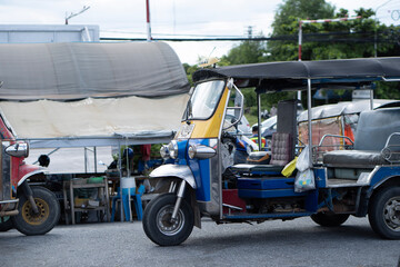 Tuktuk on the road