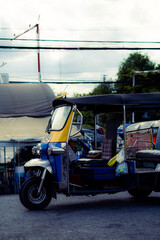 tuktuk on the street