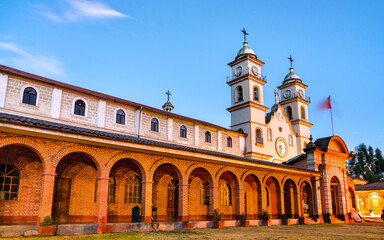 Fototapeta na wymiar Monastery of Santa Rosa de Ocopa in Junin, Peru