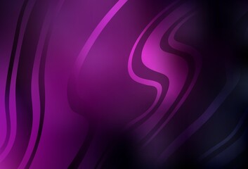 Dark Pink vector abstract blurred layout.