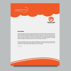 corporate business letter or cover letter design