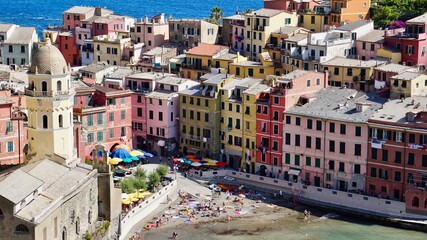 houses in the city of porto country - Italy cinque terre
