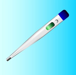 Digital thermometer medical equipment med tool for hospital and doctor measure temperature instrument electronic thermometre