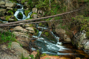 Oberer Bodewasserfall bei Braunlage im Harz