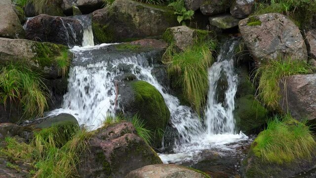 Oberer Bodewasserfall bei Braunlage im Harz