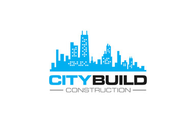 Naklejka premium Illustration vector graphic of construction and building concept logo design template-05