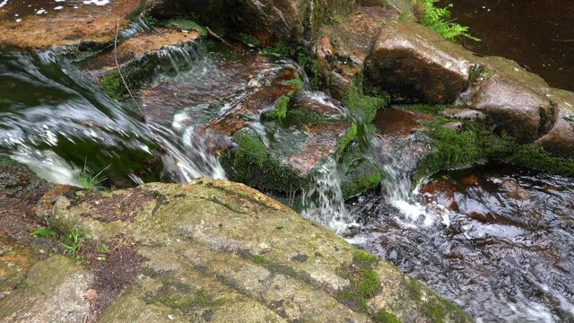 Unterer Bodewasserfall bei Braunlage im Harz