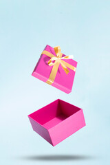 gift box with ribbon
