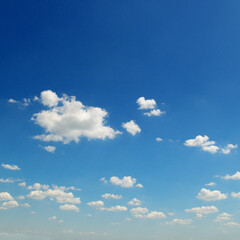 blue sky with beautiful natural white clouds.