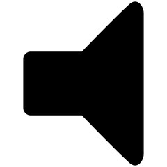 illustration vector icon of sound