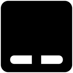illustration vector icon of touchpad