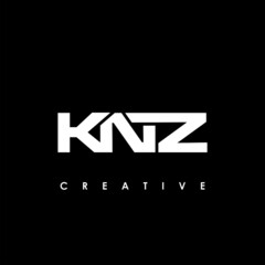 Fototapeta premium KNZ Letter Initial Logo Design Template Vector Illustration