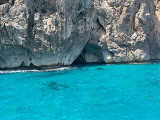 blue sea and rocks