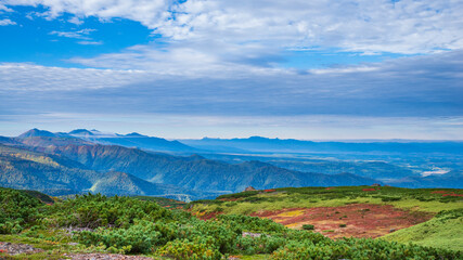 旭岳　カムイミンタラ　秋　紅葉　絶景