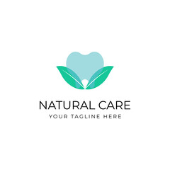 Natural Dental Care Logo, Healthy Teeth, Natural Solutions.