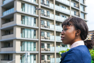 黒人女性ポートレート