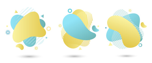 Social media stories, posts, highlights templates. Abstract vector backgrounds with copy space for text	