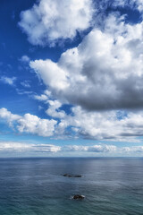 Obraz premium Coastal rocks in Gyeongpo Beach