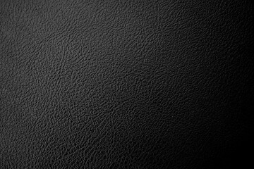 Black leather texture as background