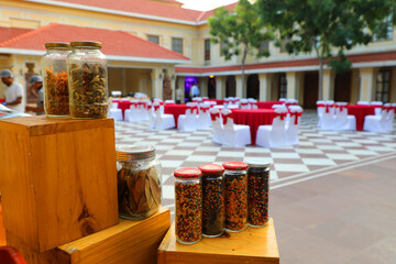 indian wedding full story with bridal and groom start to end with fashion & tasty food, jewelry & decoration saptapadi samayu javtal ganesh Puja beautiful background all wedding rituals sindur