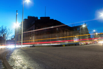 traffic in the city