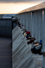 pier at sunset