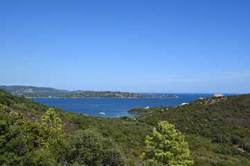 Panorama de la route de Piccovaggia en Corse