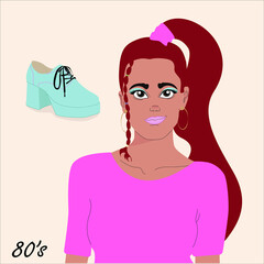 the style of the 80s