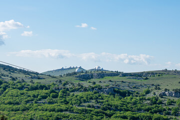 panoramic views from Mount Ai-Petri. Crimea
