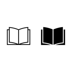 Vector open book Icon