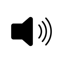 Speaker vector icon