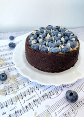 chocolate cheesecake 