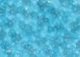 Abstract winter light delicate blue background , in bokeh style