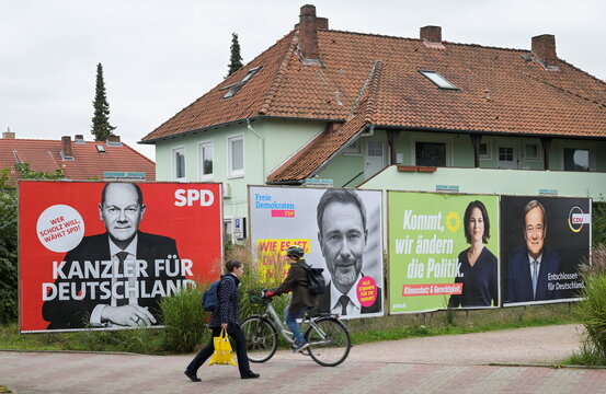 Election Posters in Hamburg