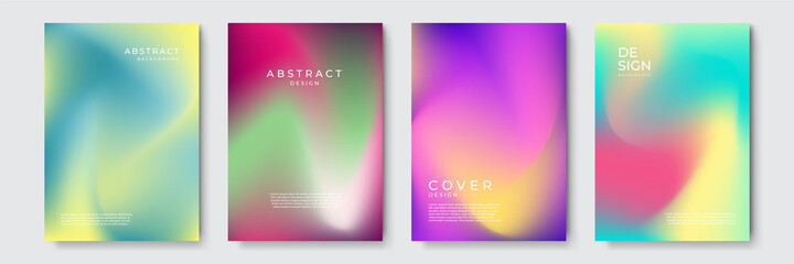 Abstract vector covers design template. Geometric gradient background. Background for decoration presentation, brochure, catalog, poster, book, magazine