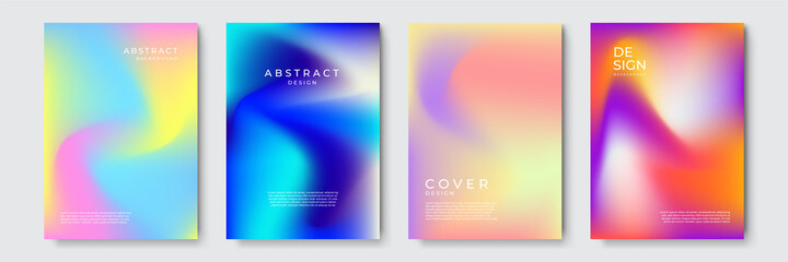 Abstract vector covers design template. Geometric gradient background. Background for decoration presentation, brochure, catalog, poster, book, magazine