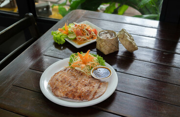grilled steak